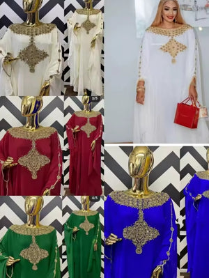 Abayas musulmanes à manches chauve-souris pour femmes, robe pull, robes Maxi Bazin, caftan à motif imprimé, ceintures, Dashiki européen, Dubaï