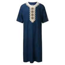 Djellaba Marocaine Homme Noire - Broderies Dorées (Copie)