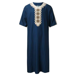 Djellaba Marocaine Homme Noire - Broderies Dorées (Copie)