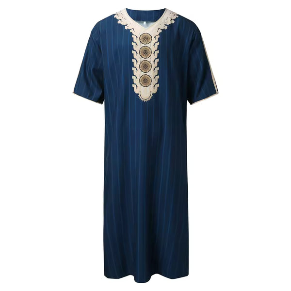 Djellaba Marocaine Homme Noire - Broderies Dorées (Copie)